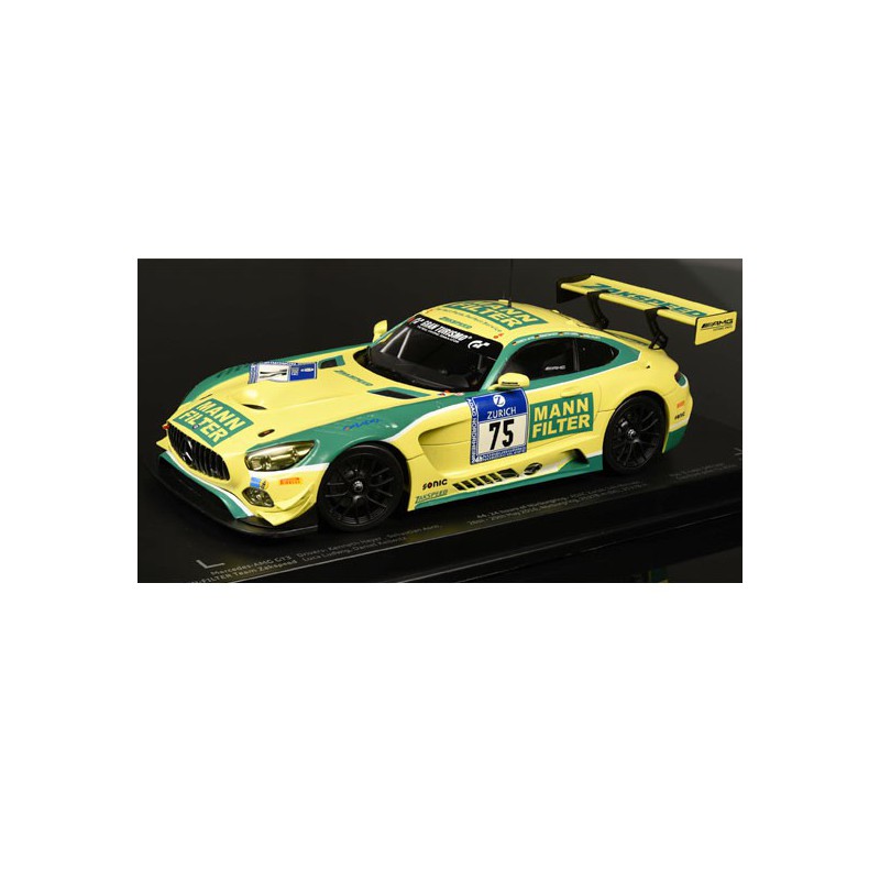 Voiture miniature Die Cast au1/18 MERCEDES AMG GT3 Mann Filter 24th Nurburing 1/18 Voiture miniature Die Cast au1/18 MERCEDES AMG GT3 Mann Filter 24th Nurburing 1/18