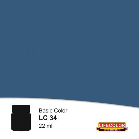 Acrylic paint pot acrylic blue roy mat 22ml | Scientific-MHD