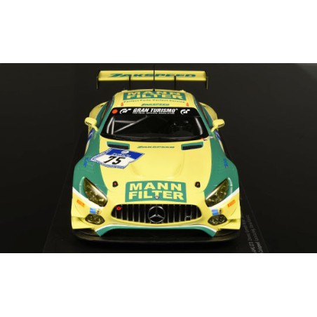 Miniature car Die Cast Au1/18 Mercedes AMG GT3 Mann Filter 24th Nurburing 1/18 | Scientific-MHD