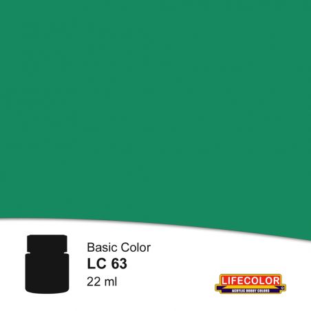 Acrylic paint pot acrylic green emerald 22ml | Scientific-MHD