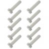 Screwdress nylon screw flat head m4x40mm (10pcs) | Scientific-MHD