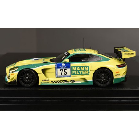 Miniaturauto -Würfel AU1/18 Mercedes AMG GT3 Mann Filter 24. Näureln 1/18 | Scientific-MHD