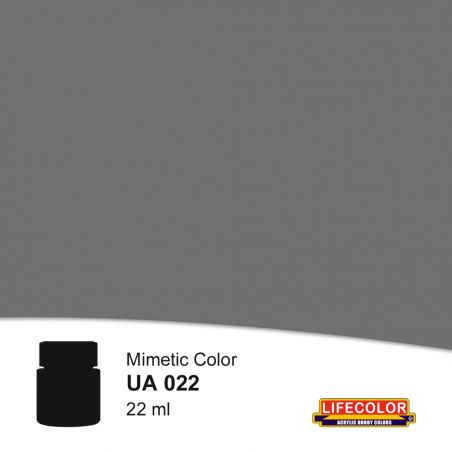 Acrylic paint pot acrylic gray dark 22ml | Scientific-MHD