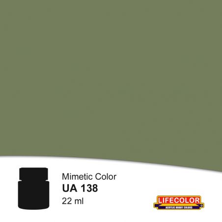 Acrylic paint pot acrylic green olive 22ml | Scientific-MHD