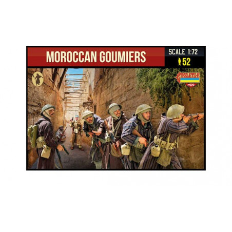 Figurine Moroccan Goumiers 1/72
