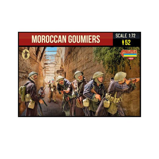 Figurine Moroccan Goumiers 1/72 Figurine Moroccan Goumiers 1/72