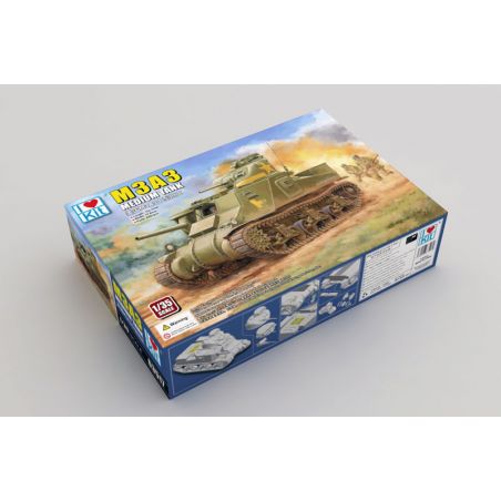 M3A3 Medium Tank 1/35 plastic tank model | Scientific-MHD