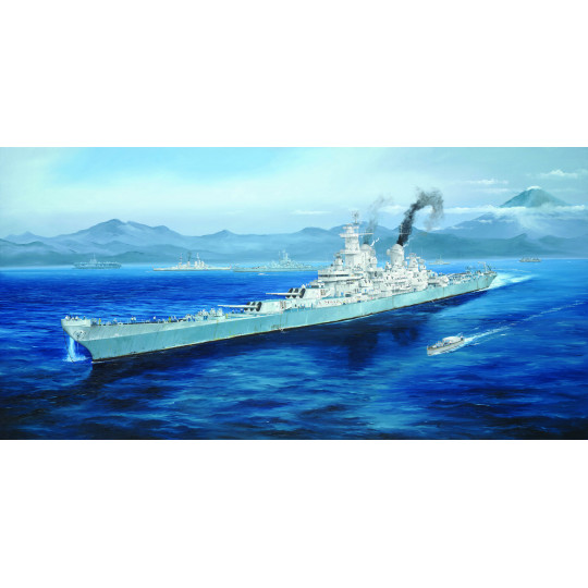 Maquette plastique à construire USS Missouri BB-63 1/350