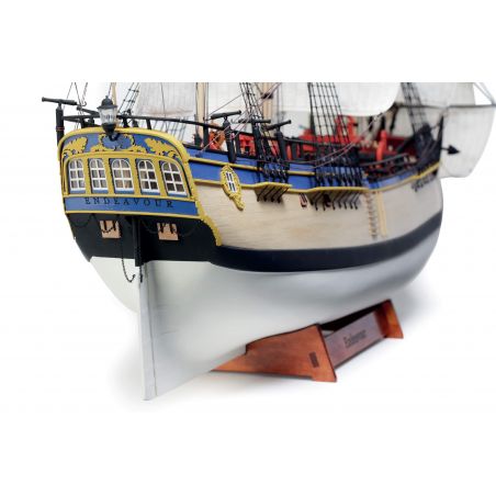 Static boat HMS Endeavour 1/50 | Scientific-MHD