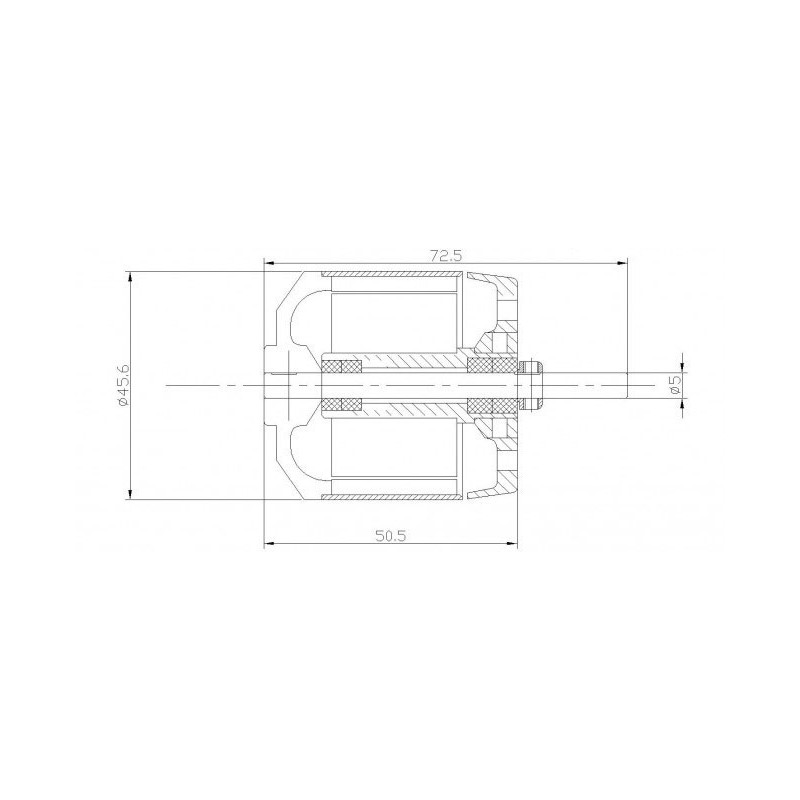 Moteur électrique radiocommandé Moteur DM3625 Kv800 Moteur électrique radiocommandé Moteur DM3625 Kv800
