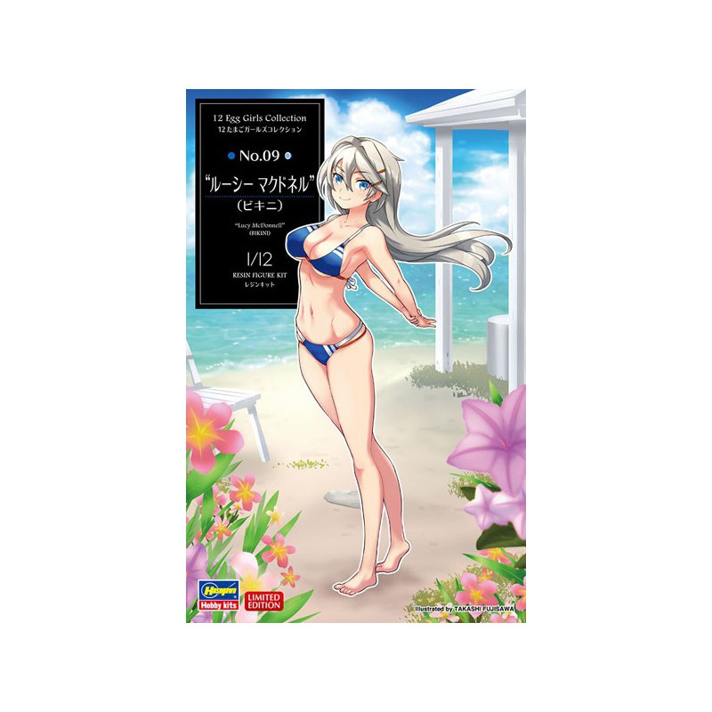 Modèle de science-fiction en plastique Egg girl Lucy McDonnell 1/12