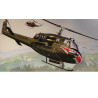 Maquette d'hélicoptère en plastique UH-1B Huey 1/100