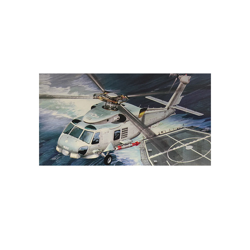 Maquette d'hélicoptère en plastique SH-60B Seahawk 1/100