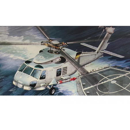 Maquette d'hélicoptère en plastique SH-60B Seahawk 1/100