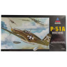 Maquette d'avion en plastique P-51A Mustang 1/48