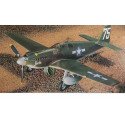 Maquette d'avion en plastique P-51A Mustang 1/48