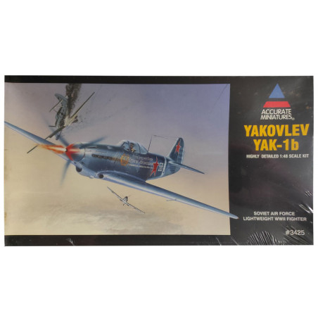 Maquette d'avion en plastique Yakolev Yak-1b 1/48