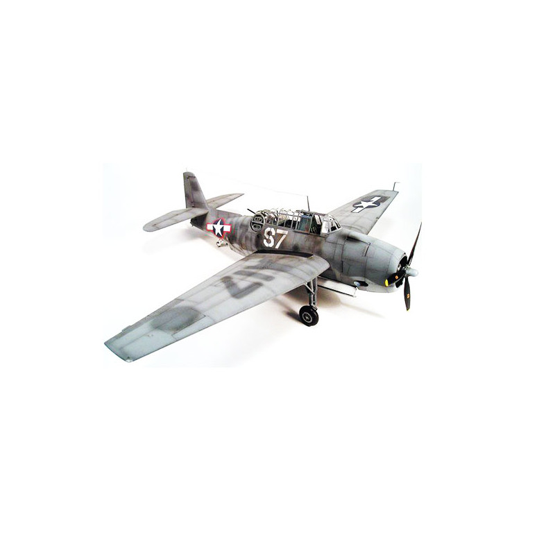 Maquette d'avion en plastique TBM-3 Avenger Night fighting bomber from VT (N)-90 1/48