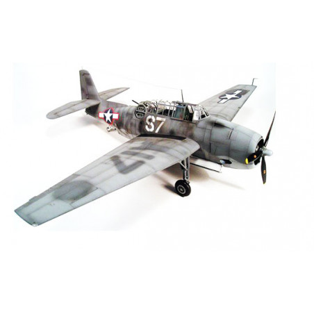 Maquette d'avion en plastique TBM-3 Avenger Night fighting bomber from VT (N)-90 1/48