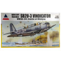 Maquette d'avion en plastique SB2U-3 Vindicator VMSB-241 Battle of Midway1/48