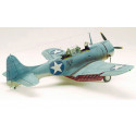 Maquette d'avion en plastique SBD-3 Dauntless VB-3 USS Yorktown Battle of Midway 1/48 | Scientific-MHD