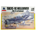 SB2C-1c Helldiver VB-17 Plastikebene Modell bei Rabaul 1/48 | Scientific-MHD