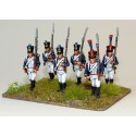 Napoleonic 1815 figurine FRENCH MARCHING | Scientific-MHD