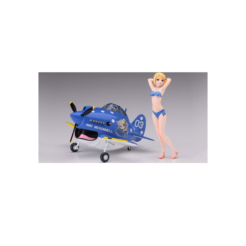 Modèle de science-fiction en plastique Egg Girls “Amy McDonnell”