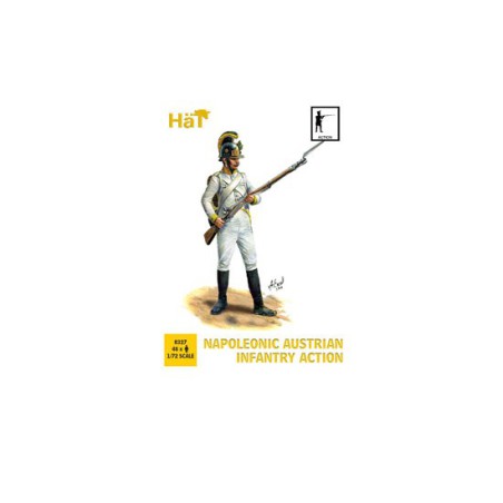 Napoleonische österreichische Infanterie -Aktion 1/72 Figur | Scientific-MHD