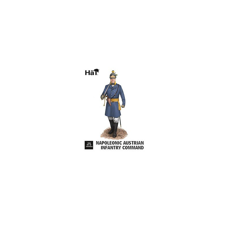 Figurine Napoleonic Austrian Infantry Command 1/32