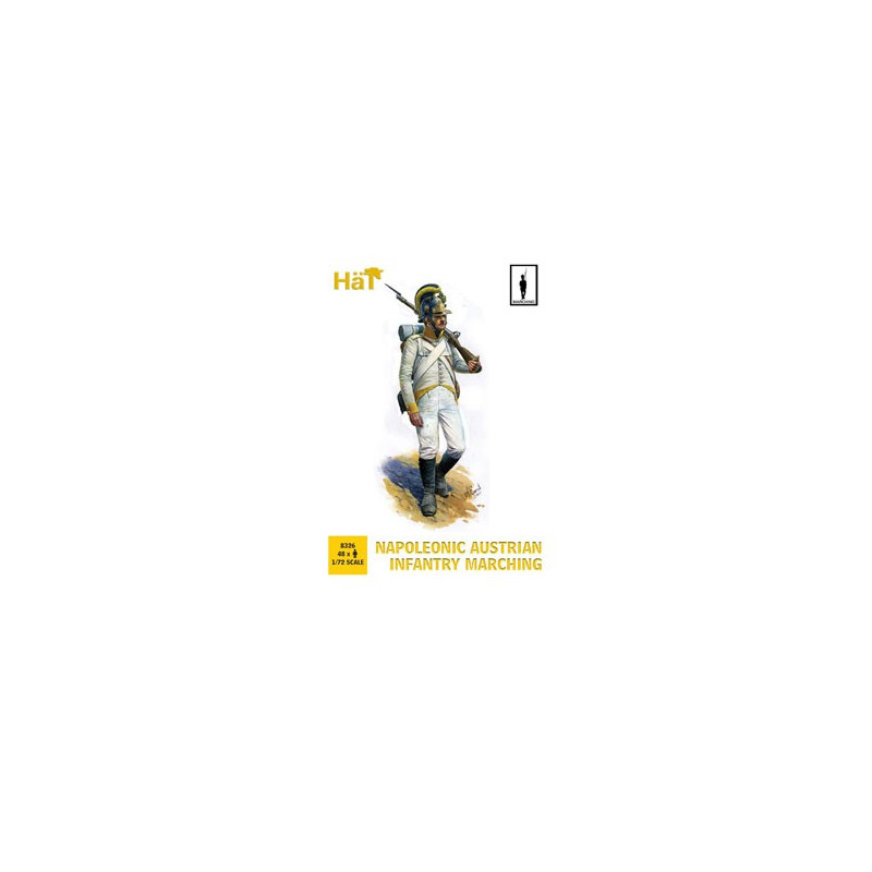 Figurine Napoleonic Austrian Infantry Marching 1/72