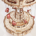 Intermediate mechanical 3D puzzle Musical and luminous swing carousel | Scientific-MHD