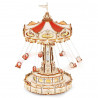 Intermediate mechanical 3D puzzle Musical and luminous swing carousel | Scientific-MHD