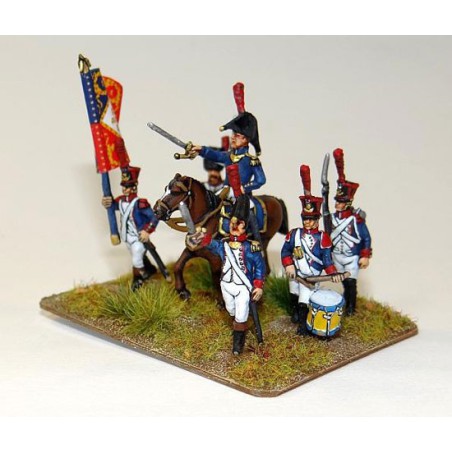 Figurine Napoleonic French Command