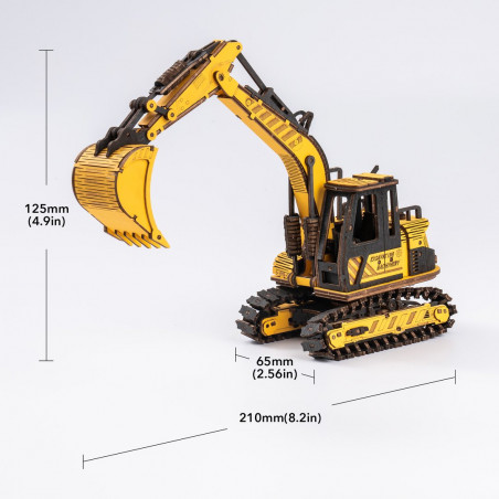copy of 3D puzzle Excavator | Scientific-MHD