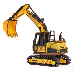 Puzzle 3D Intermédiaire Pelleteuse