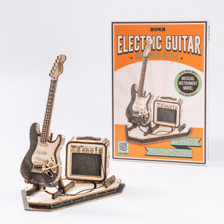 Puzzle 3D Facile Guitare Electrique