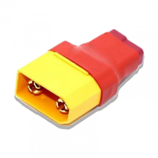 Chargeur pour accu pour appareil radiocommandé Adaptateur Bloc XT90 Mâle / DEAN femelle Chargeur pour accu pour appareil radiocommandé Adaptateur Bloc XT90 Mâle / DEAN femelle