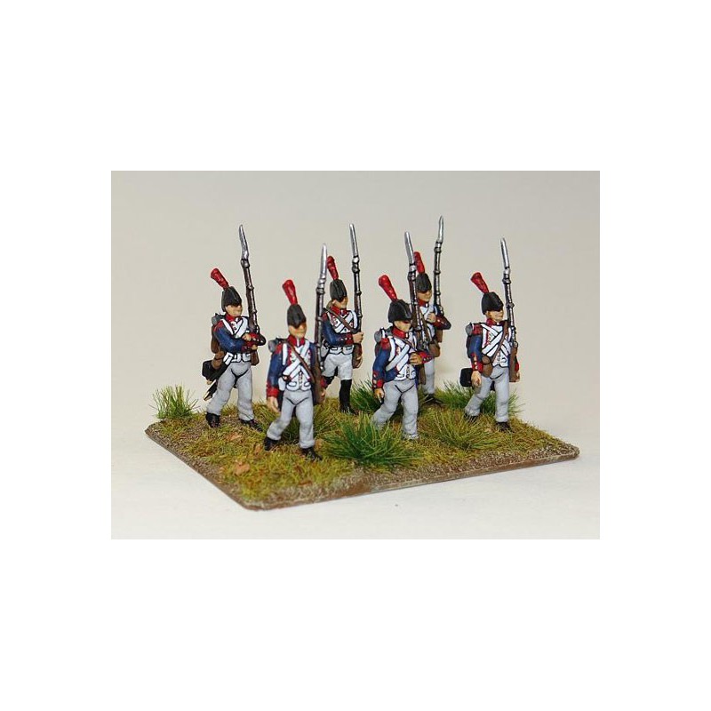 Figurine Napoleonic Mid-Early French Marching Figurine Napoleonic Mid-Early French Marching