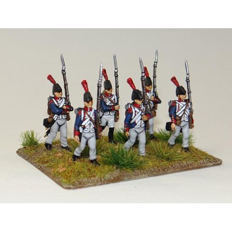 Figurine Napoleonic Mid-Early French Marching