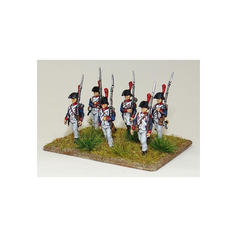Figurine Napoleonic Mid-Early French Marching Figurine Napoleonic Mid-Early French Marching