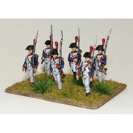 Figurine Napoleonic Mid-Early French Marching