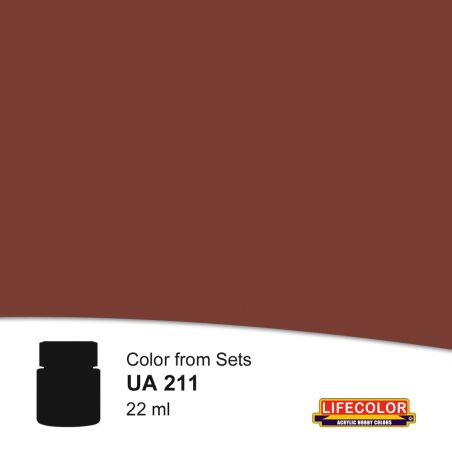 Acrylfarbe Rot Braun RAL 8012 22ml | Scientific-MHD