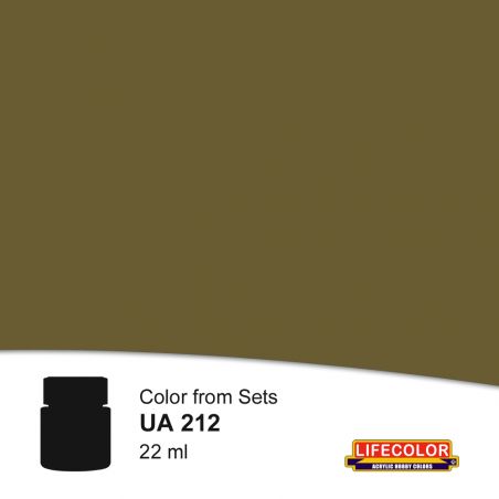 Acrylfarbe Graugrun Khaki RAL 7008 22ml | Scientific-MHD