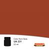 Peinture acrylique German Oxide Rot (German Oxide Rouge) RAL 3009 22ml