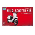 Kunststoffmotorradmodell NIU E-Scooter N1S Weiße Version | Scientific-MHD