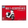 Maquette de moto en plastique NIU E-SCOOTER N1S version blanche