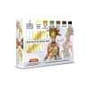 Acrylic paint non -metallic metal set 1 gold | Scientific-MHD