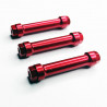 Part for Electric car - Spoiler spacers in red anodized aluminum for Gunner TR 6S | Scientific-MHD