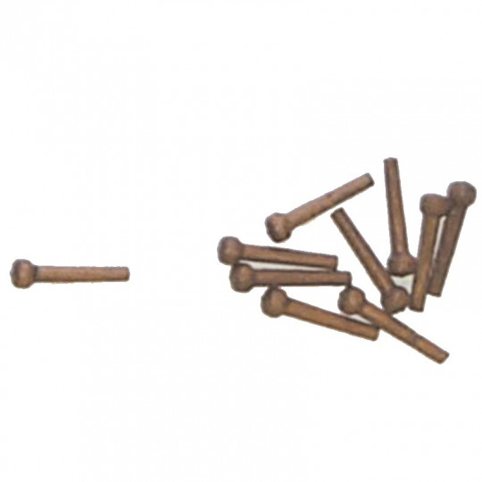 Accastillage de bateau Clous en noyer 8mm (10pcs) Accastillage de bateau...